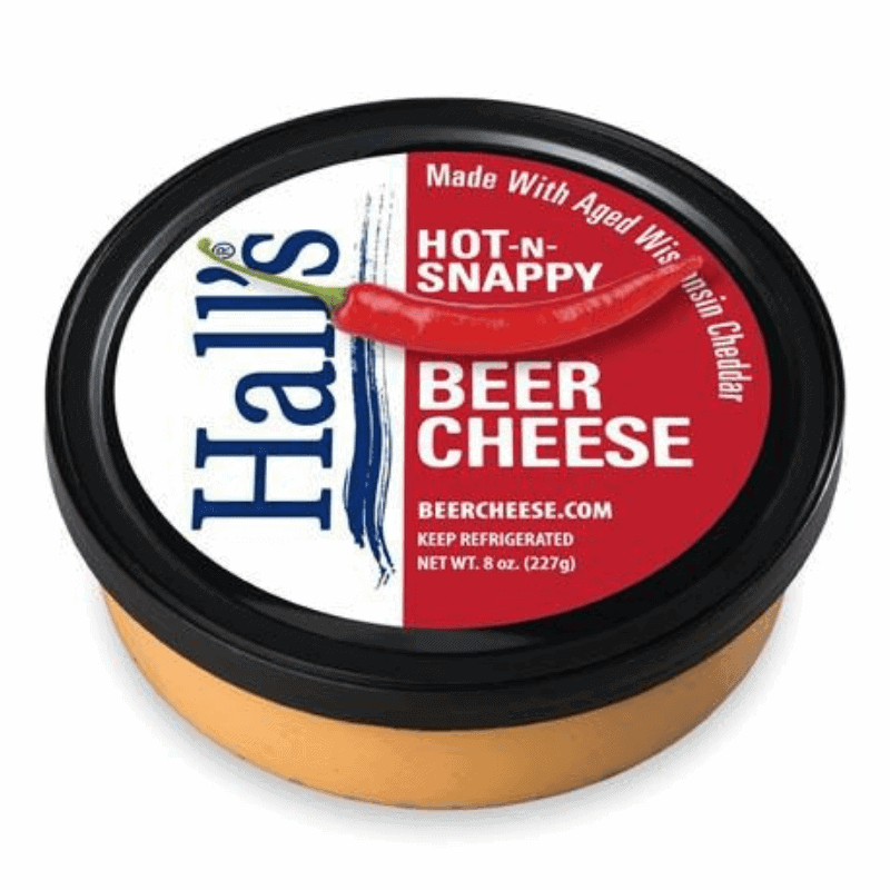 Hall's Hot-n-Snappy Beer Cheese