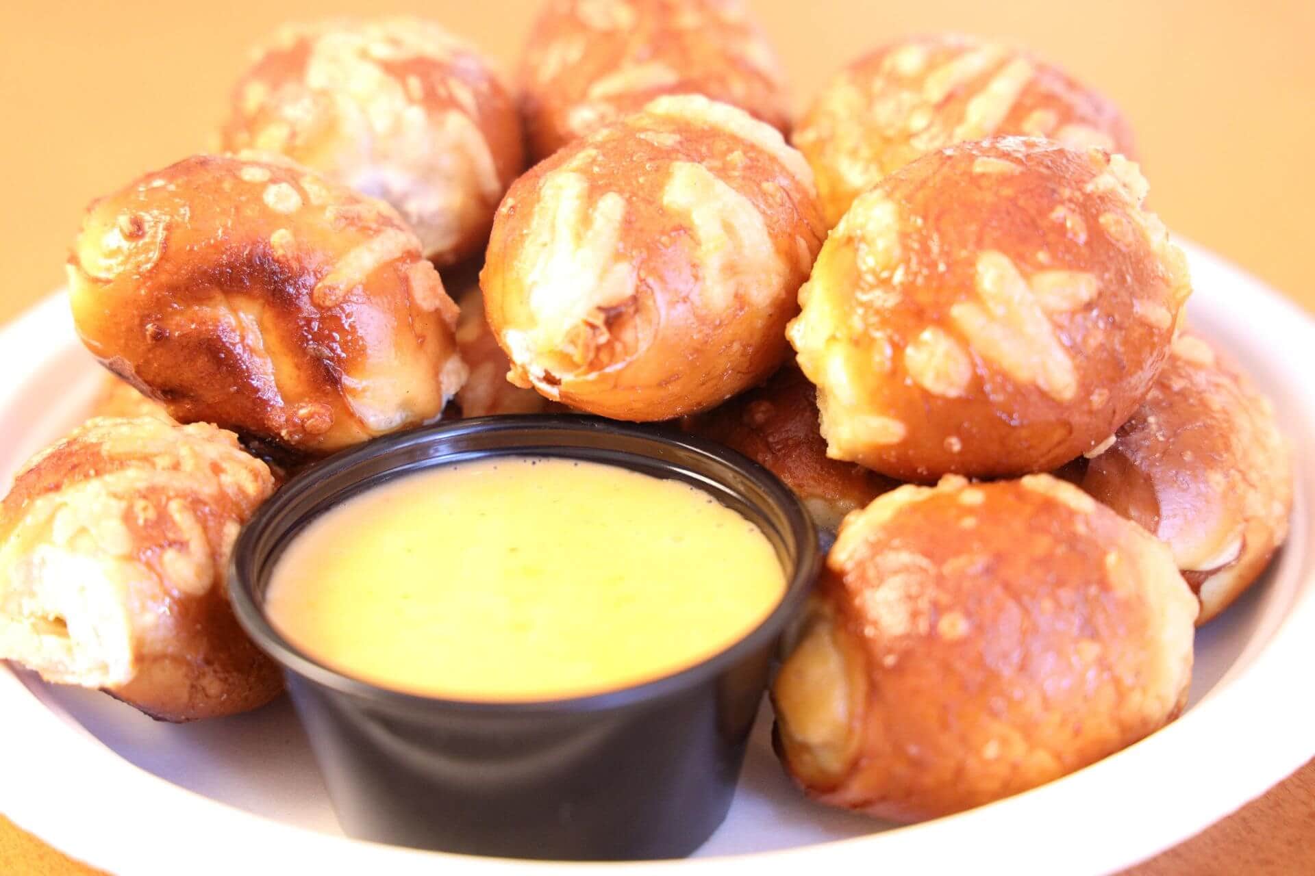 Hall's Beer Cheese and Pretzel Bites