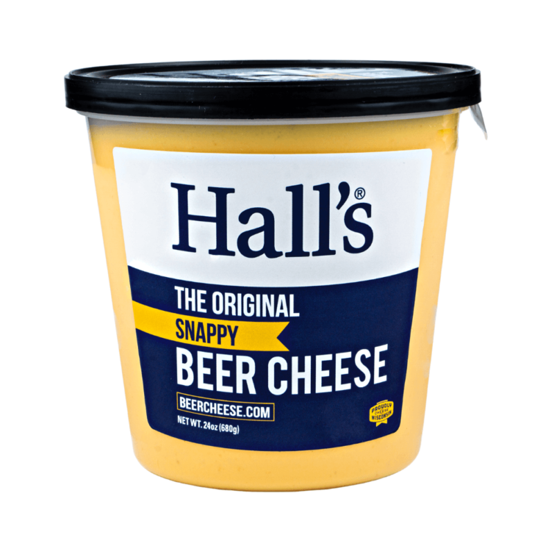 Hall's Original Snappy Beer Cheese 24oz Tub