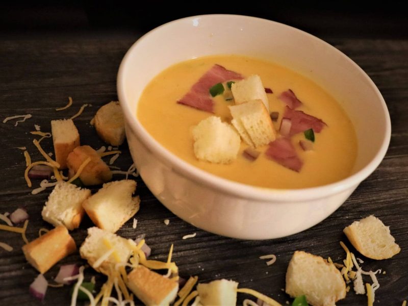 Beer cheese soup Beer cheese soup