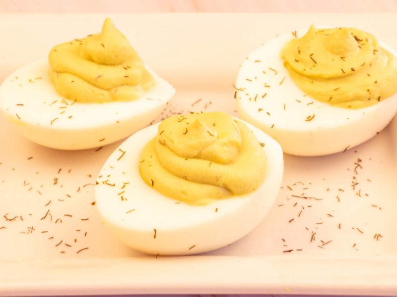 Benedictine Deviled Eggs